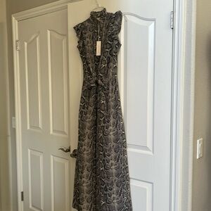 NET Rebecca Taylor animalnprint jumpsuit